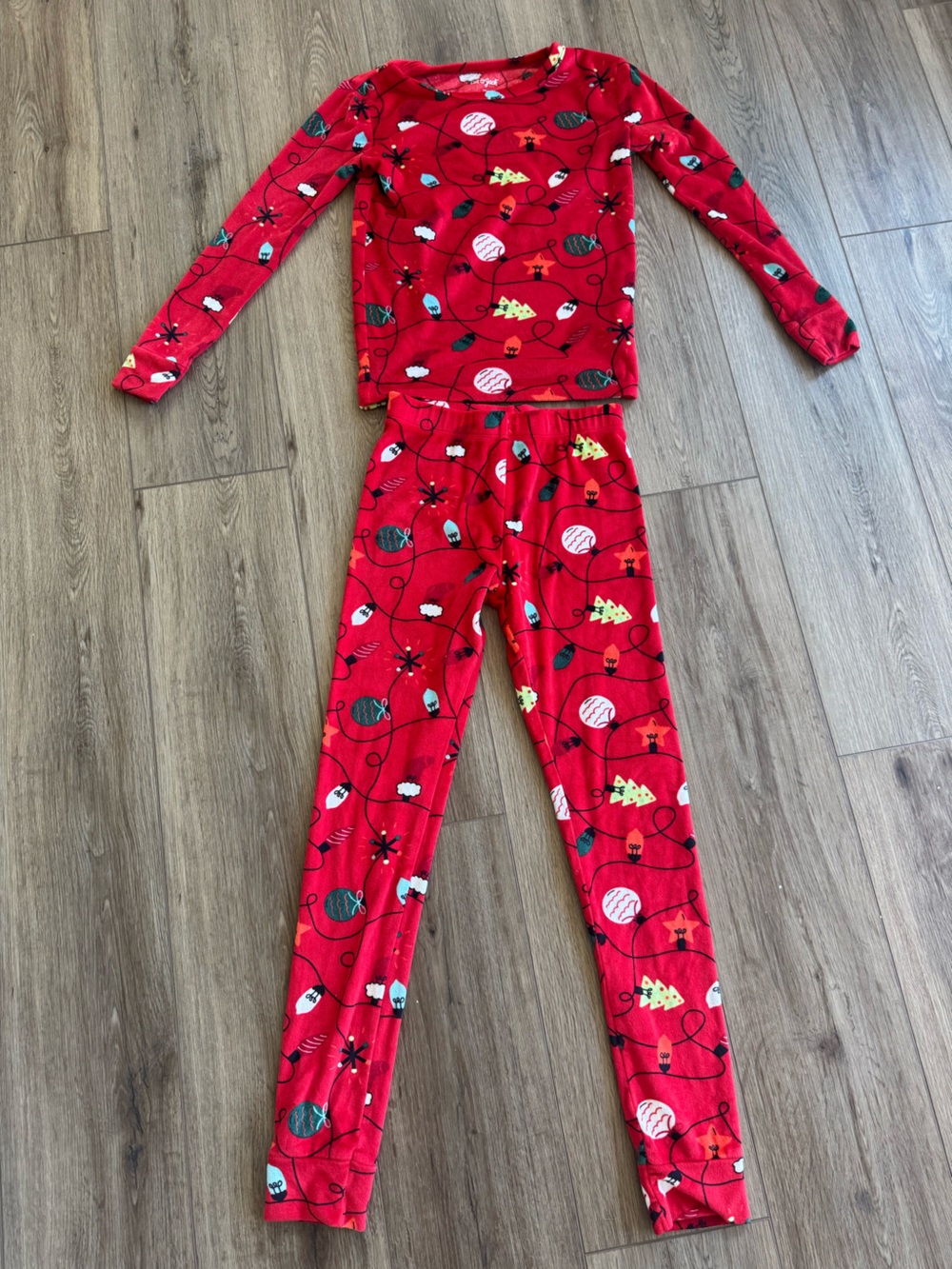 Cat & Jack Christmas pajama set - size 12